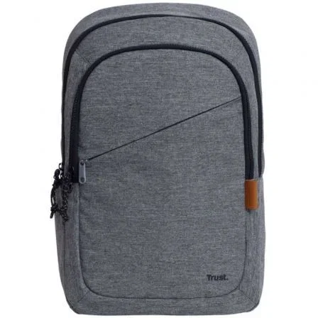 Trust Mochila Avana 16 pulgadas Ecológica RPET 20L - Gris Trust Mochila Avana 16 pulgadas Ecológica RPET 20L - Gris